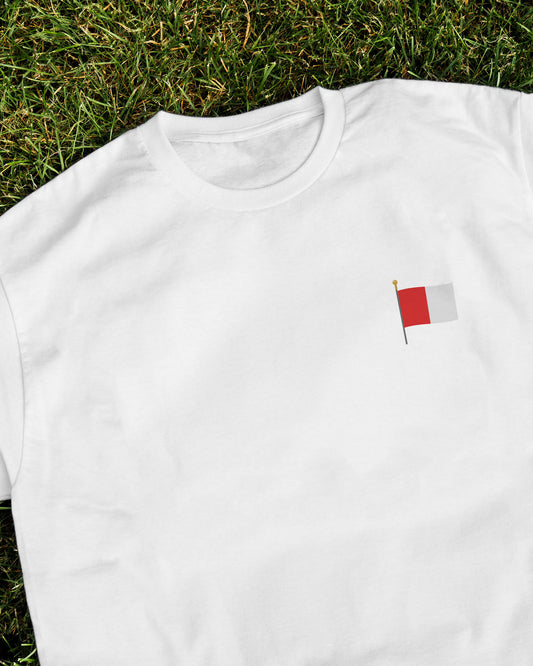 Rood-Wit Vlag T-Shirt